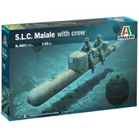 SLC MAIALE with crew Italeri 1:35 Byggesett