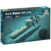 SLC MAIALE with crew Italeri 1:35 Byggsats
