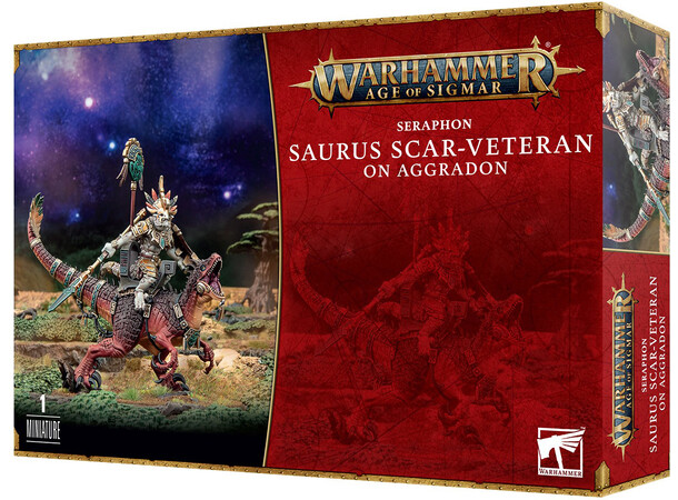 Seraphon Saurus Scar-Veteran on Aggradon Warhammer Age of Sigmar