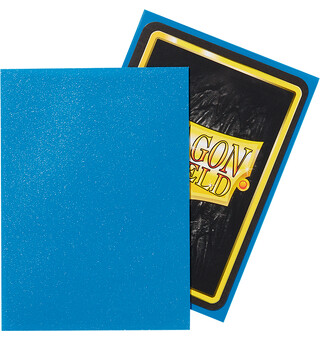 Sleeves Matte Sapphire x100 66x91 Dragon Shield