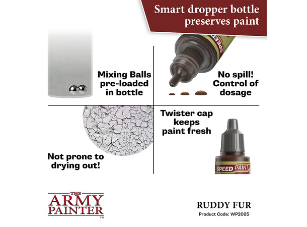 Speedpaint 2.0 Ruddy Fur Army Painter - 18ml 