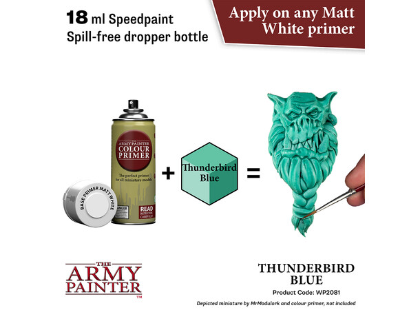 Speedpaint 2.0 Thunderbird Blue Army Painter - 18ml 