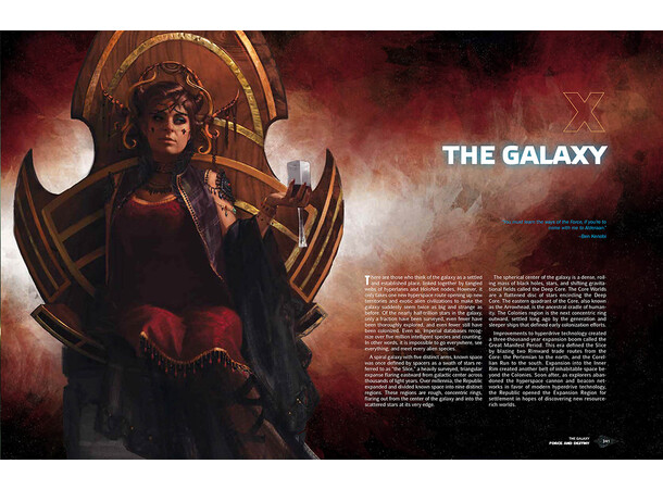 Star Wars RPG F&D Core Rulebook Force & Destiny Roleplaying Game 