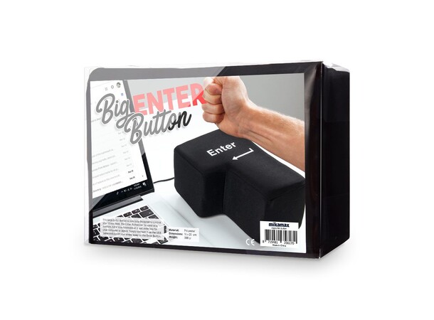 Stor Enter Knapp - Stressball Big Enter Button 
