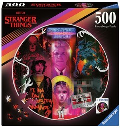 Stranger Things 500 biter Puslespill Ravensburger Puzzle