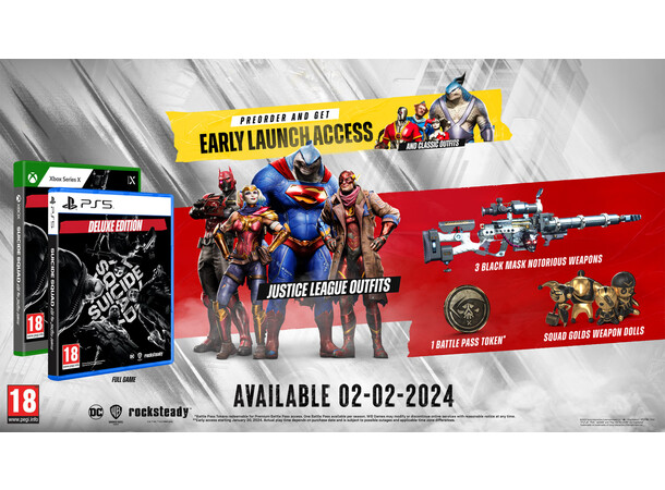Suicide Squad Deluxe Edition PS5 Kill the Justice League 