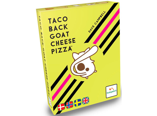 Taco Back Goat Cheese Pizza Kortspel Svensk utgåva 