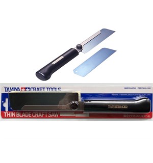 Tamiya Thin Blade Craft Saw Hobbysag med 0,25mm tynt blad 