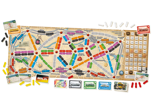 Ticket to Ride Berlin Brädspel 