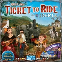 Ticket to Ride Map Coll 8 Iberia/Korea Utvidelse til Ticket to Ride