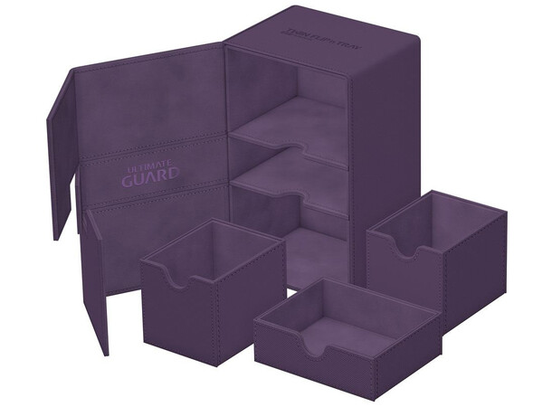 Twin Flip N Tray 160+ Lila Ultimate Guard - Monocolor 