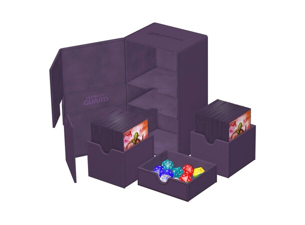 Twin Flip N Tray 200+ Lilla Ultimate Guard - Monocolor 