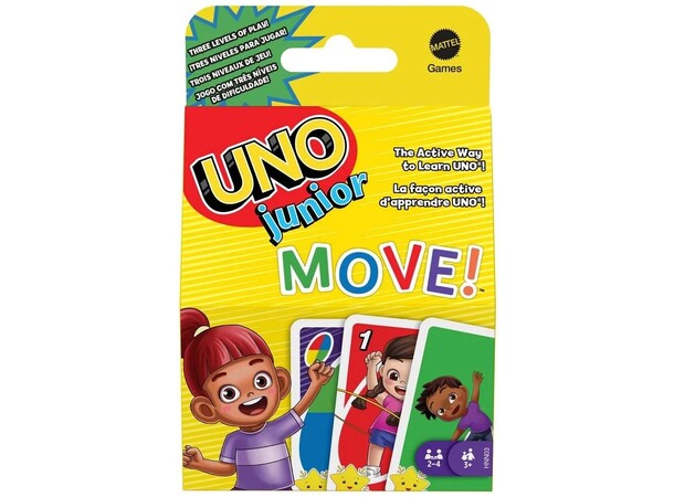 UNO Junior Move Kortspel 