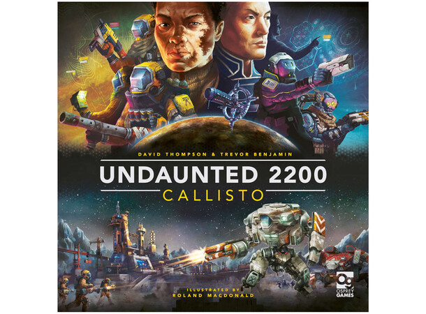 Undaunted 2200 Callisto Brädspel 