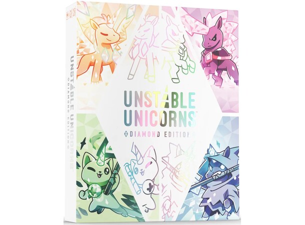 Unstable Unicorns Diamond Edition Kortspill 