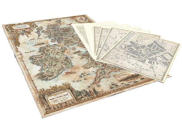 Vaesen RPG Mythic Britain & Ireland Maps