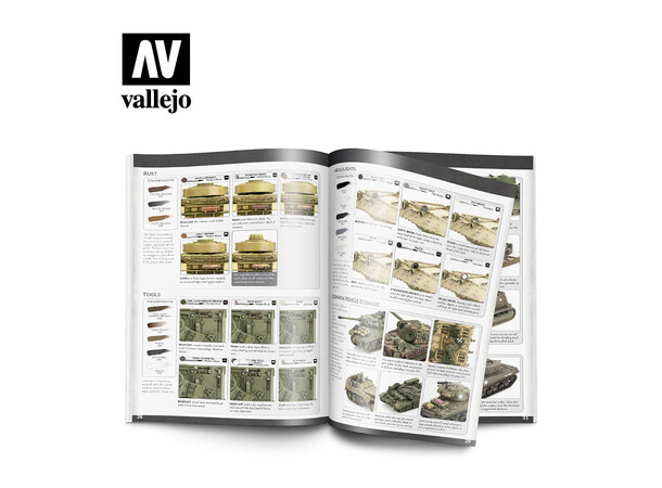 Vallejo Colours of War (Bok) WWII / WWIII Miniatures - 140 sider 