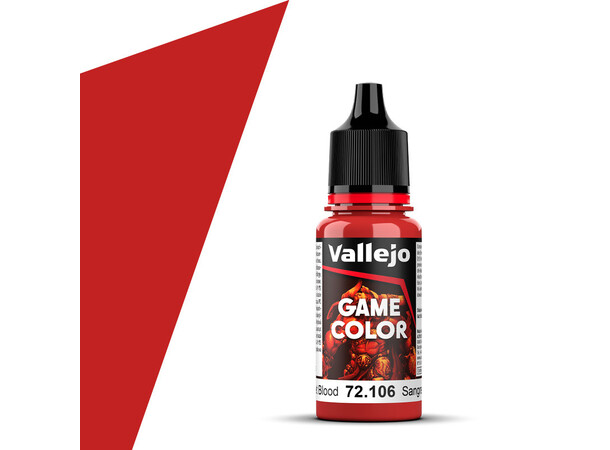 Vallejo Game Color Scarlet Blood 18ml 