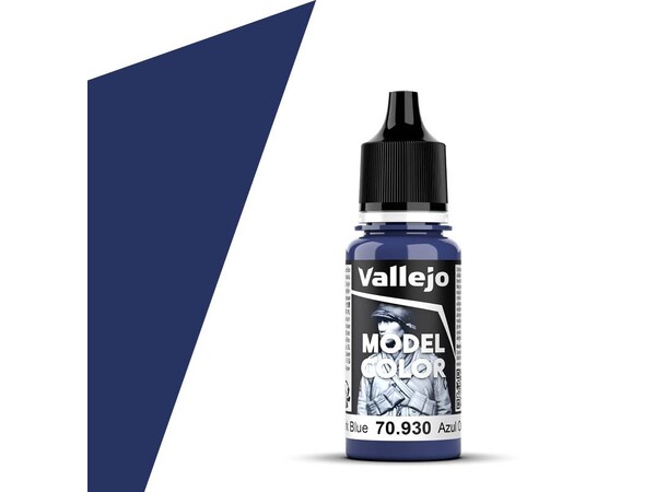 Vallejo Model Color Dark Blue 17ml Tilsvarer X-4 