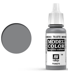 Vallejo Model Color Medium Sea Grey 17ml Tilsvarer 4313AP | XF-80 | XF-83