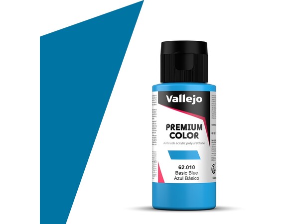 Vallejo Premium Basic Blue 60ml Premium Airbrush Color 