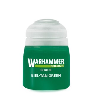 Warhammer Colour Shade Biel-Tan Green Tidligere Citadel Colour