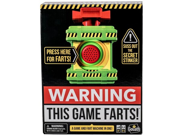 Warning This Game Farts Brettspill Norsk utgave 