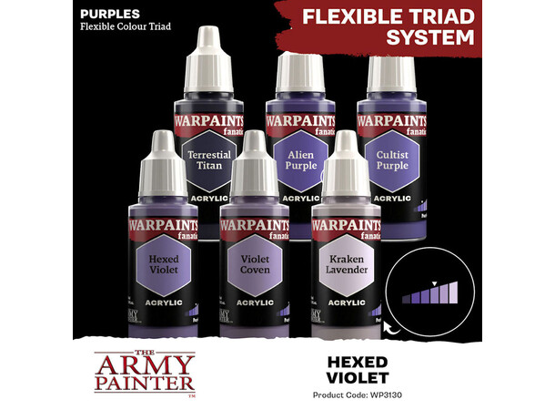 Warpaints Fanatic Hexed Violet Army Painter 