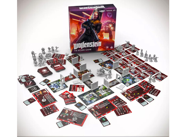 Wolfenstein The Board Game Brädspel 