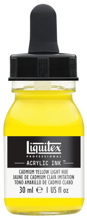 Ink Acrylic Cadmium Yellow Light Hue Liquitex 159 - 30 ml