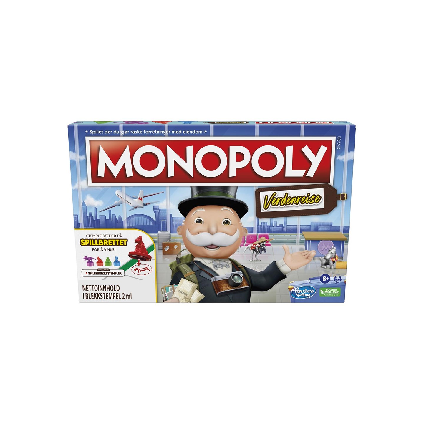 Monopoly Verdensreise Brettspill - Norsk
