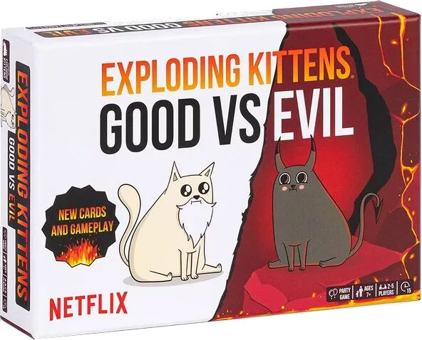 Exploding Kittens Good vs Evil - Norsk Norske regler