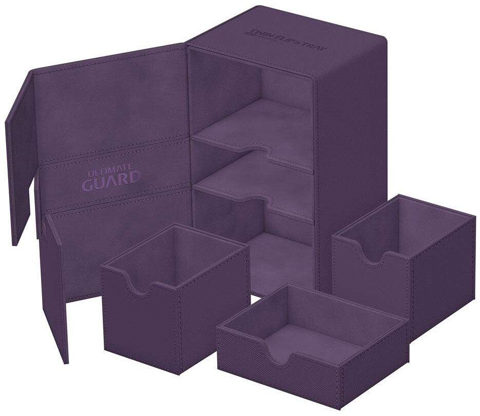 Twin Flip N Tray 160+ Lilla Ultimate Guard - Monocolor