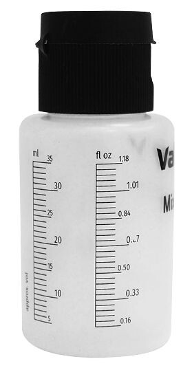Vallejo Paint Mixing Bottle 35ml Gradert blandeflaske med Dråpeteller tut