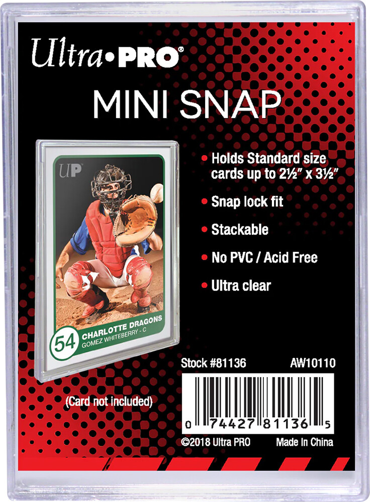 Mini Snap Card Holder