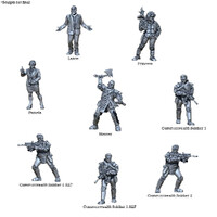 All Out War Commonwealth Collection The Walking Dead Miniatures Game