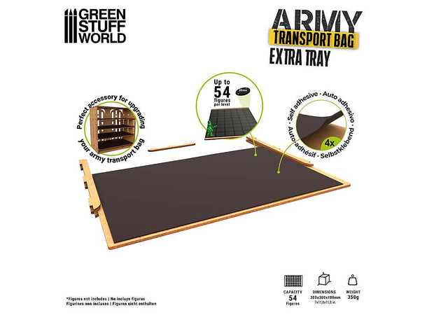 Army Transport Bag - Ekstra hylle Green Stuff World