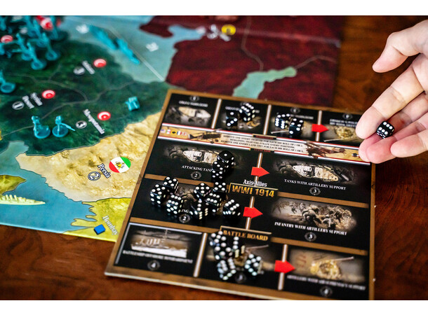 Axis & Allies WWI 1914 Brettspill