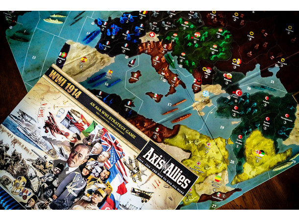 Axis & Allies WWI 1914 Brettspill 