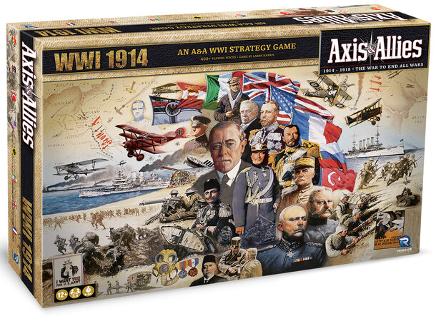 Axis & Allies WWI 1914 Brädspel 