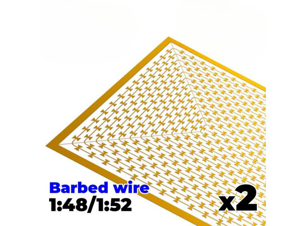Barbed Wire (Photo-etched) - 2 st Green Stuff World 
