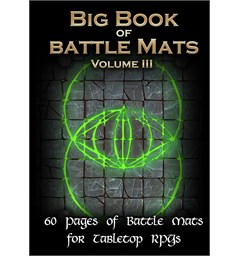 Book of BattleMats BIG VOL. 3 - 60 sider Spiralinnbundet - 2,5cm rutenett