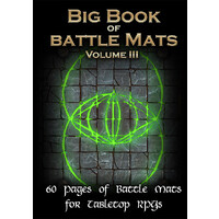 Book of BattleMats BIG VOL. 3 - 60 sidor Spiralbunden - 2,5 cm rutnät
