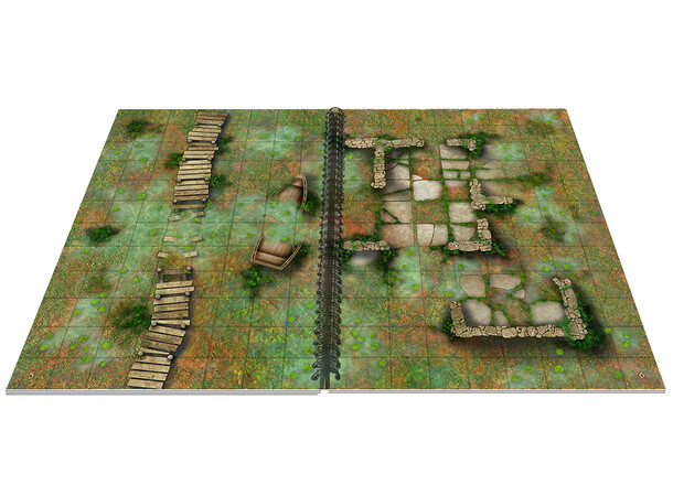 Book of BattleMats BIG VOL. 3 - 60 sidor Spiralbunden - 2,5 cm rutnät 