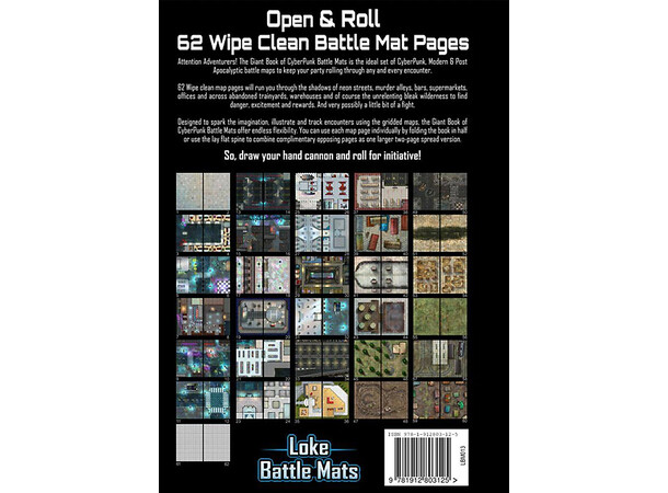 Book of Battlemats GIANT Cyberpunk