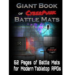 Book of Battlemats GIANT Cyberpunk