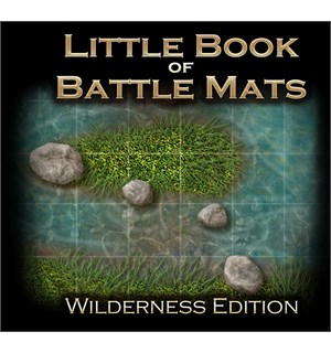 Book of Battlemats LITTLE Wilderness Spiralbundet - 2,5 cm rutenett 