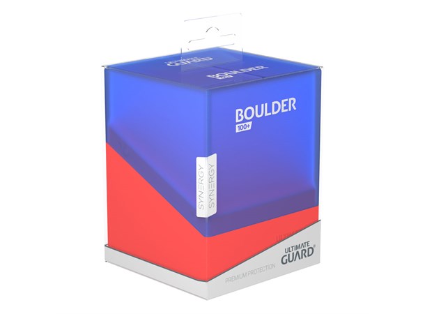 Boulder Deck Synergy 100+ Blå/Rød Ultimate Guard