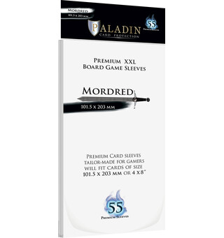 Brettspill Kortbeskyttere x55 101.5x203 Paladin Mordred XXL - 55 stk