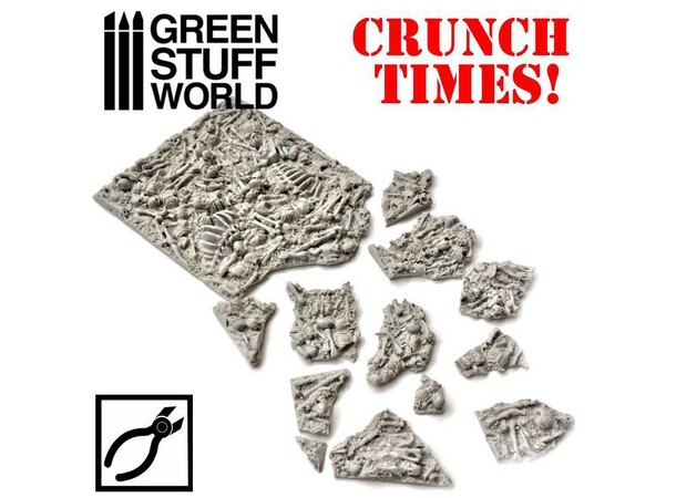 Broken Bones Plates 70x140mm (2 stk) Green Stuff World 